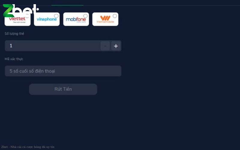 Lưu ý quan trọng khi rút tiền Zbet