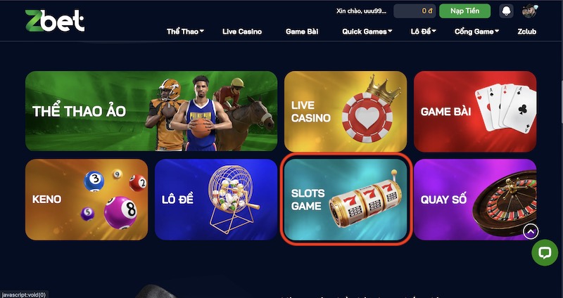 Những thuật ngữ thường gặp khi tham gia slots game Zbet