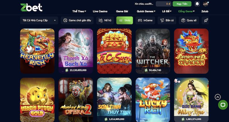 Mẹo tham gia vào slots game Zbet chuẩn từ cao thủ